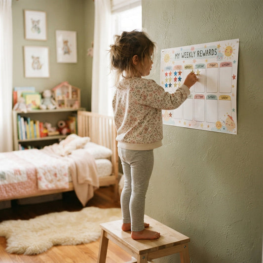 Tableau de récompenses enfant : comment l'utiliser sans en faire un système de punition