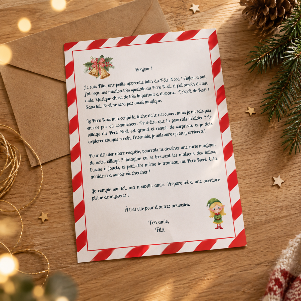 Mon Calendrier de l'Avent à imprimer — Activités de Noël - Maternelle 3-6 ans
